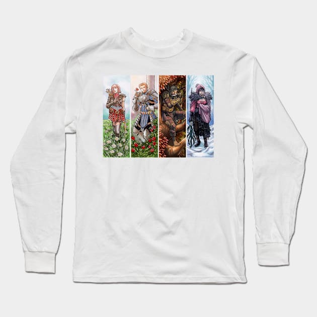 Seasons of Love Long Sleeve T-Shirt by aimoahmed